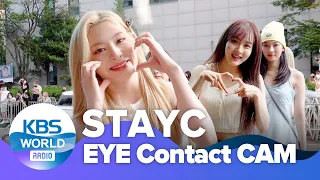 [4K] STAYC EYE CONTACT CAM :: 스테이씨 아이컨택캠 @ MUSIC BANK