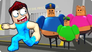 😱ПОБЕГ ОТ СЕМЬИ БАРРИ В РОБЛОКС! ШЕДИ ROBLOX Police Family Escape