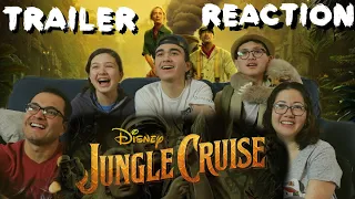 Disney's JUNGLE CRUISE || OFFICIAL TRAILER - REACTION! || MAJELIV