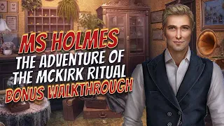 Ms Holmes 3 The Adventure Of The McKirk Ritual Bonus Walkthrough Big Fish Games 1080 HD Gamzilla