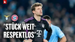 Müller über Lazios Fehler und Tuchels Zukunft: "Nicht selbst zerfleischen" | Lazio - FC Bayern 1:0