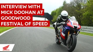 Mick Doohan Interview about the NSR500 at Goodwood Festival of Speed 2019