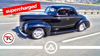 700HP Supercharged '40 Ford Deluxe Street Rod