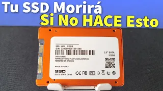 Si tienes un SSD es OBLIGATORIO Hacer ESTO o tu Disco Morirá