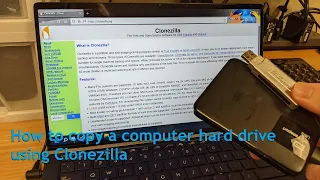 How to copy a hard drive with Clonezilla