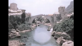 Mostar 1972 archive footage