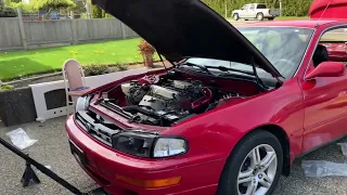 Godspeed coilover install on my 94 Camry coupe (92-96)