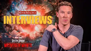 Doctor Strange in the Multiverse of Madness Movie Cast Interviews