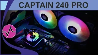 Deepcool Captain 240 Pro - Blasenfreie All-in-One Kompaktwasserkühlung im harten Labortest