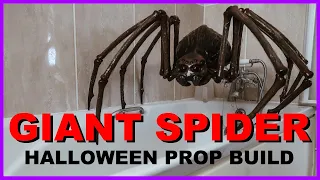 Giant Spider 🕷 Halloween Prop Build