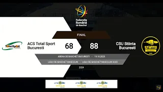 L1BM 2023-2024: Total Sport București - CSU Știința București