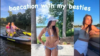 weekend lake trip vlog w my besties !!
