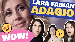 ITALIANS REACT TO LARA FABIAN 😍 singing ADAGIO 🎶 Dimash Muse