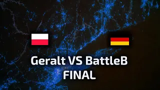 Geralt VS BattleB FINAL PvT CommJumity League Cup #6 polski komentarz