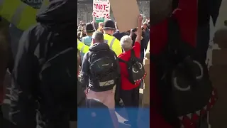 Jacob Rees Mogg chased and heckled at the Tory concerence