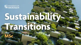 MSc Sustainability Transitions