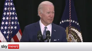 President Biden: "White supremacy is a poison"