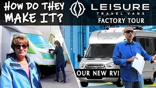 Our Most Epic RV Factory Tour Ever! Leisure Travel Vans