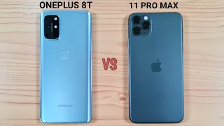 Oneplus 8T vs iPhone 11 Pro Max Speed Test & Camera Comparison
