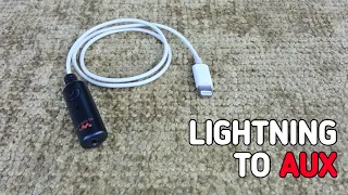 DIY: Lightning to AUX Cable