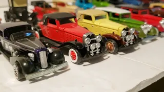 Pre War Classic Cars - Diecast Toy Car Collection (quick video) Matchbox, Hot Wheels & Tomy Tomica