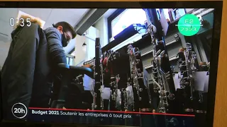 a news footage on Buffet Crampon clarinet factory