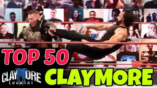 Top 50 Claymore Kick by Drew McIntyre | Claymore Compilation | RiOT WWE