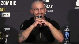 UFC 273: Alexander Volkanovski Post-Fight Press Conference