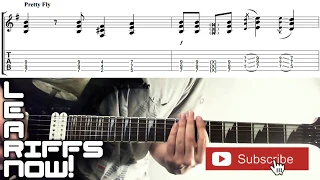 Pretty Fly For A White Guy Guitar Lesson Main Riff Tab | The Offspring