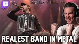 Crystal Lake - Sanctuary REACTION // AUTHENTIC. METALCORE. // Roguenjosh Reacts
