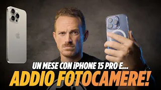 iPhone 15 Pro è MEGLIO della FOTOCAMERA? Sostituisce fotografi e videomaker? è facile da usare?