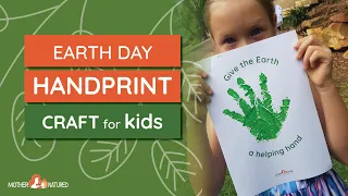 Earth Day Handprint Craft for Kids