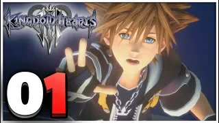 Kingdom Hearts 3 Walkthrough Part 1 Lost Strength (PS4 Pro Gameplay)