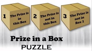 Can you solve "Prize in a Box PUZZLE" || Only 37% of people can solve
