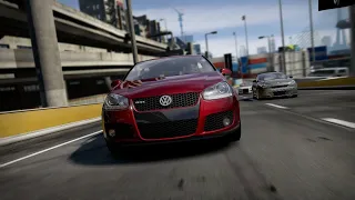 Need for Speed Shift 2 4k 60fps Volkswagen Golf GTi