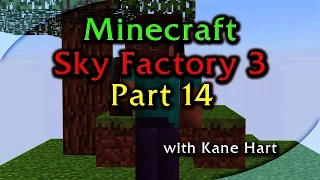 Sky Factory 3 - Part 14 - Automated Glass using Extra Utilities!