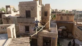 Assassin's Creed Mirage trying out new parkour mod