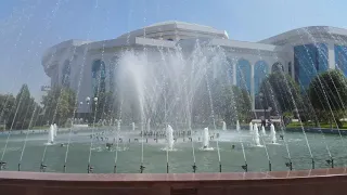 Fountain in Tashkent, Uzbekistan. 12/09/2018