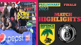 PNG RUGBY PRELIMINARY FINALS 2023( BROTHERS VS DEFENCE)