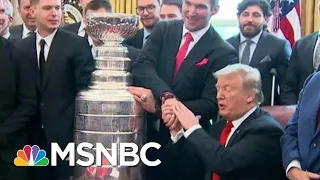 President Donald Trump To Hockey Star: "Look At Those Hands" | All In | MSNBC