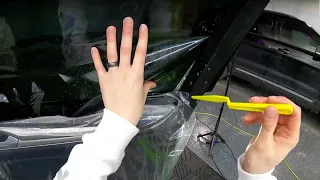 How to Tint ANY Door Window