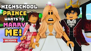 HIGHSCHOOL PRINCE WANTS TO MARRY ME!!|| Roblox Brookhaven 🏡RP || CoxoSparkle2