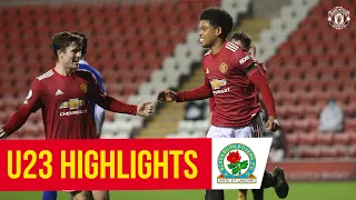 U23s Highlights: Manchester United 6-4 Blackburn | The Academy | Amad, Hannibal, Hugill