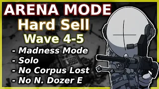 (Arena - Hard Sell) Solo, No Corpus Lost, Madness Mode, No N. Dozer E, Waves 4-5