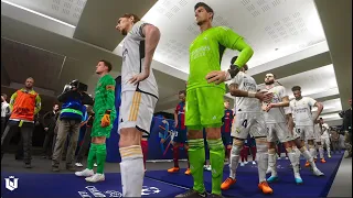 Real Madrid vs FC Barcelona ● Champions League 2023/24 ● Pes 2021