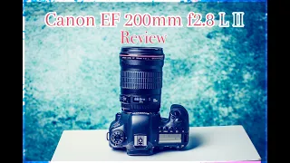 Canon EF 200mm f2.8 L II Review - The hidden Portraits Lens that's better than the 70-200mm f2.8 L ?