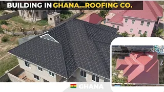 Building In Ghana - Roofing and House Construction 🏠 🚧 🦺