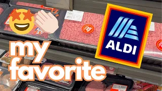 Red Sticker Meat Finds!  Weekly ALDI Grocery Haul February 2024