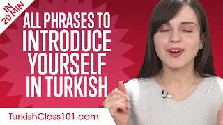 ALL Phrases to Introduce Yourself like a Native Turkish Speaker