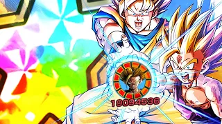 MA E' UN MOSTRO ASSURDO! 100% LR GOHAN AGL EZA SHOWCASE! DBZ: DOKKAN BATTLE (FAN MADE)